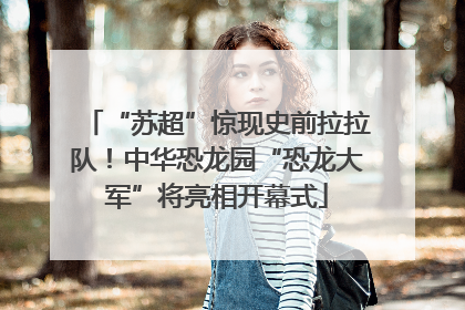 “苏超”惊现史前拉拉队！中华恐龙园“恐龙大军”将亮相开幕式