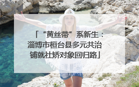“黄丝带”系新生：淄博市桓台县多元共治铺就社矫对象回归路