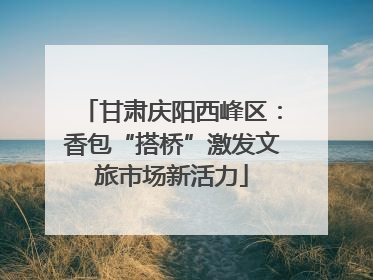 甘肃庆阳西峰区：香包“搭桥”激发文旅市场新活力