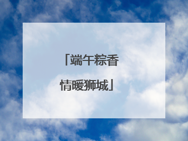 端午粽香 情暖狮城