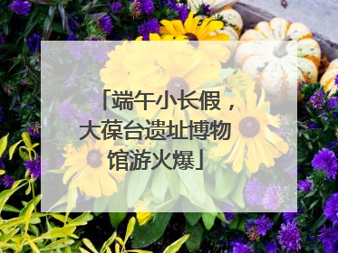 端午小长假，大葆台遗址博物馆游火爆