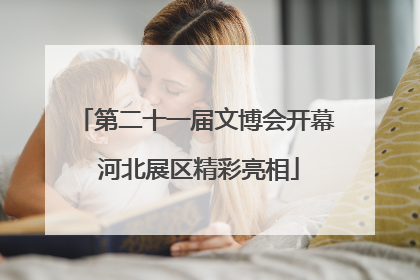 第二十一届文博会开幕 河北展区精彩亮相