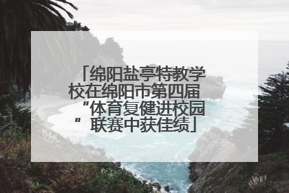 绵阳盐亭特教学校在绵阳市第四届“体育复健进校园”联赛中获佳绩