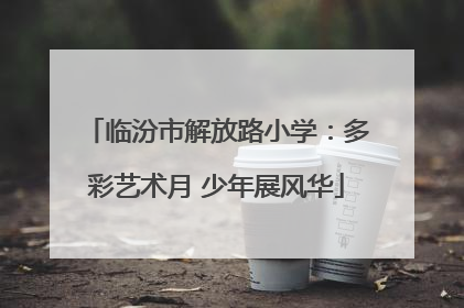 临汾市解放路小学：多彩艺术月 少年展风华