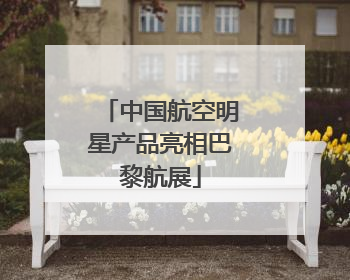 中国航空明星产品亮相巴黎航展