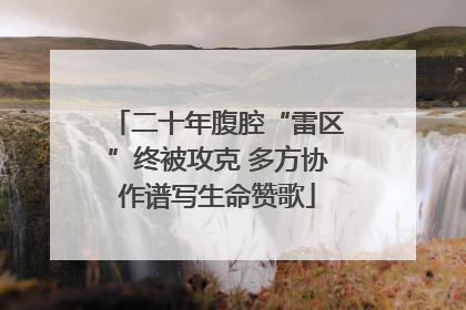 二十年腹腔“雷区”终被攻克 多方协作谱写生命赞歌