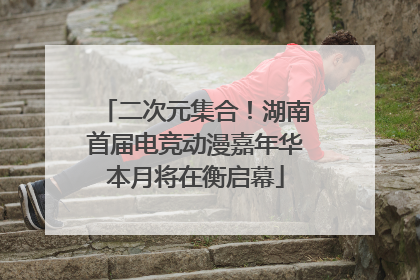二次元集合！湖南首届电竞动漫嘉年华本月将在衡启幕