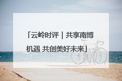 云岭时评｜共享南博机遇 共创美好未来