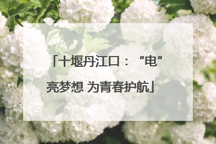 十堰丹江口：“电”亮梦想 为青春护航