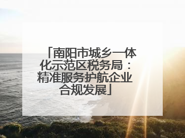 南阳市城乡一体化示范区税务局：精准服务护航企业合规发展