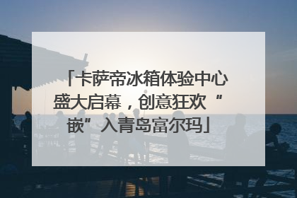 卡萨帝冰箱体验中心盛大启幕，创意狂欢“嵌”入青岛富尔玛