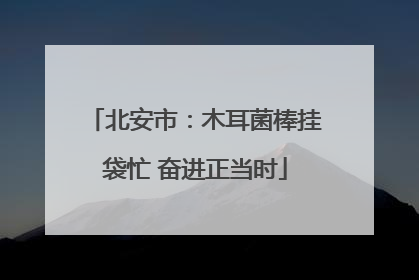 北安市：木耳菌棒挂袋忙 奋进正当时