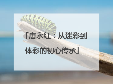 唐永红：从迷彩到体彩的初心传承