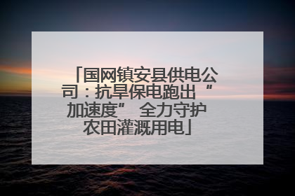 国网镇安县供电公司：抗旱保电跑出“加速度” 全力守护农田灌溉用电