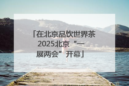 在北京品饮世界茶 2025北京“一展两会”开幕