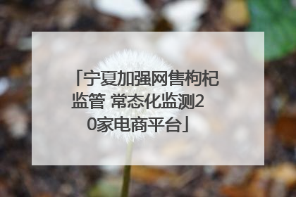 宁夏加强网售枸杞监管 常态化监测20家电商平台