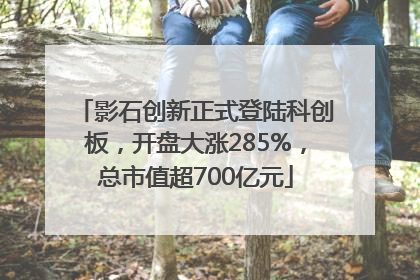 影石创新正式登陆科创板，开盘大涨285%，总市值超700亿元