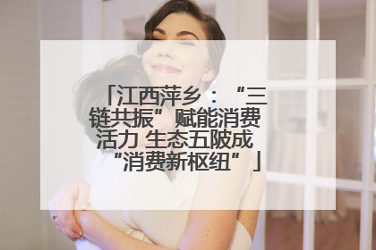 江西萍乡：“三链共振”赋能消费活力 生态五陂成“消费新枢纽”