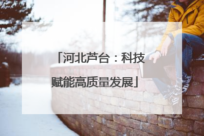 河北芦台：科技赋能高质量发展