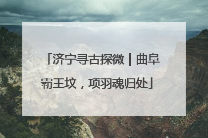 济宁寻古探微｜曲阜霸王坟，项羽魂归处