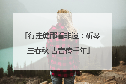 行走赣鄱看非遗：斫琴三春秋 古音传千年
