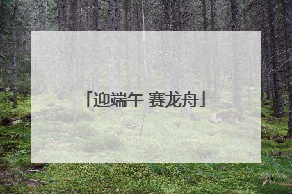 迎端午 赛龙舟