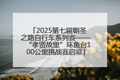 2025第七届朝圣之路自行车系列赛——“孝贤故里”环鱼台100公里挑战赛启幕