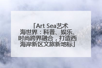 Art Sea艺术海世界：科普、娱乐、时尚跨界融合，打造西海岸新区文旅新地标